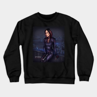 Sci-fi Girl Crewneck Sweatshirt